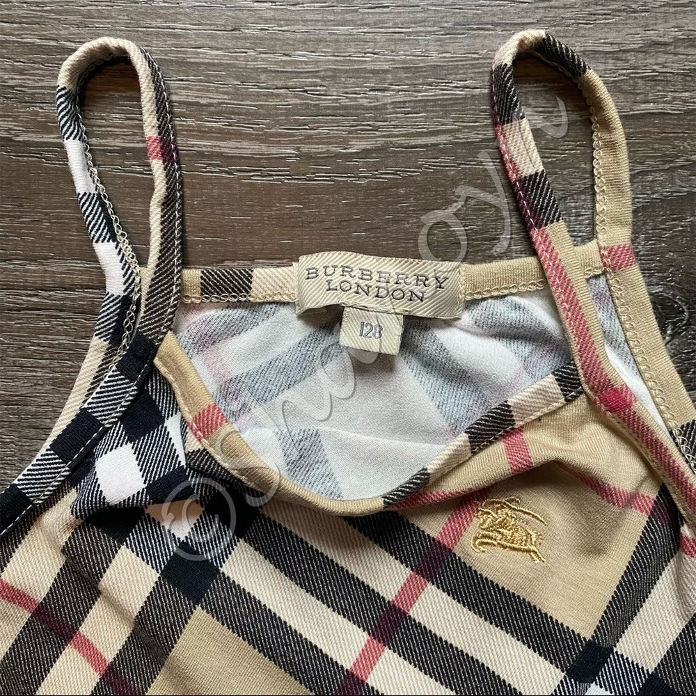 NWOT Burberry Rare Authentic & Vintage Tank Dress - Picture 3 of 9
